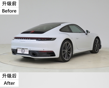 保时捷911 GT3碳纤维尾翼俘获车迷的目光