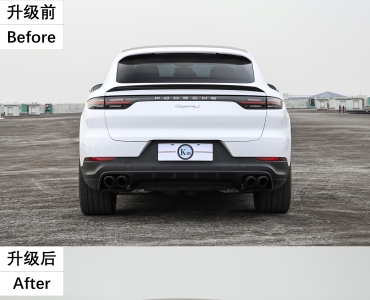 如何将旧款保时捷卡宴改造升级成新款风格?