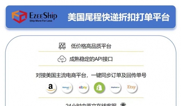 FedEx折扣,USPS折扣,美国境内发快递折扣打单用EzeeShip