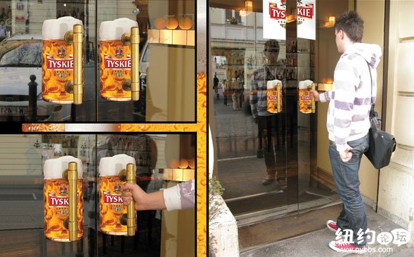 33-Cool-and-Creative-Ambient-Ads-Tyskie-Beer-Mugs-Stickers.jpg